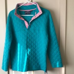 Comfy quilted pullover!